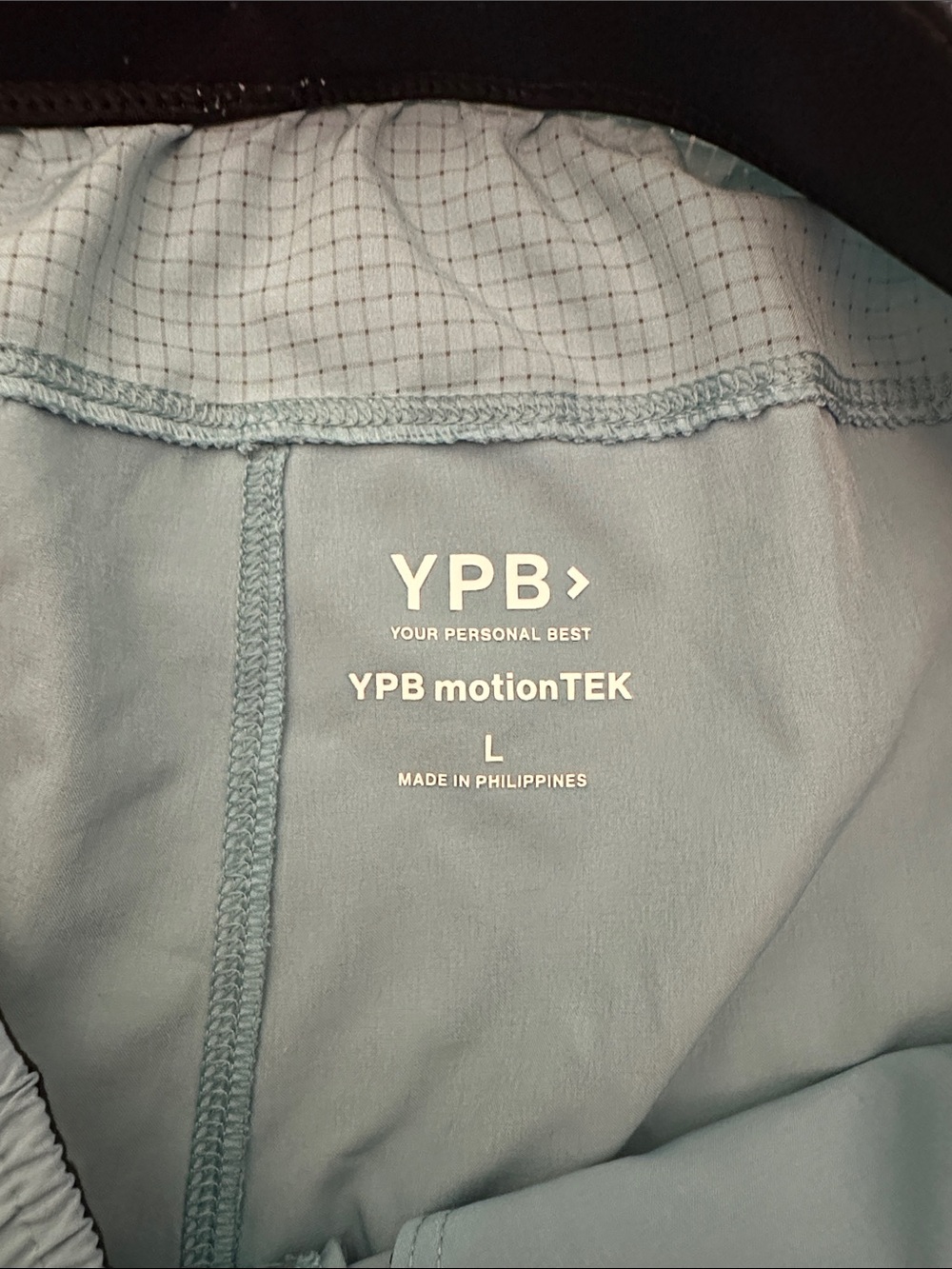 YPB Abercrombie Light Blue Athletic Shorts L - Picture 2 of 3